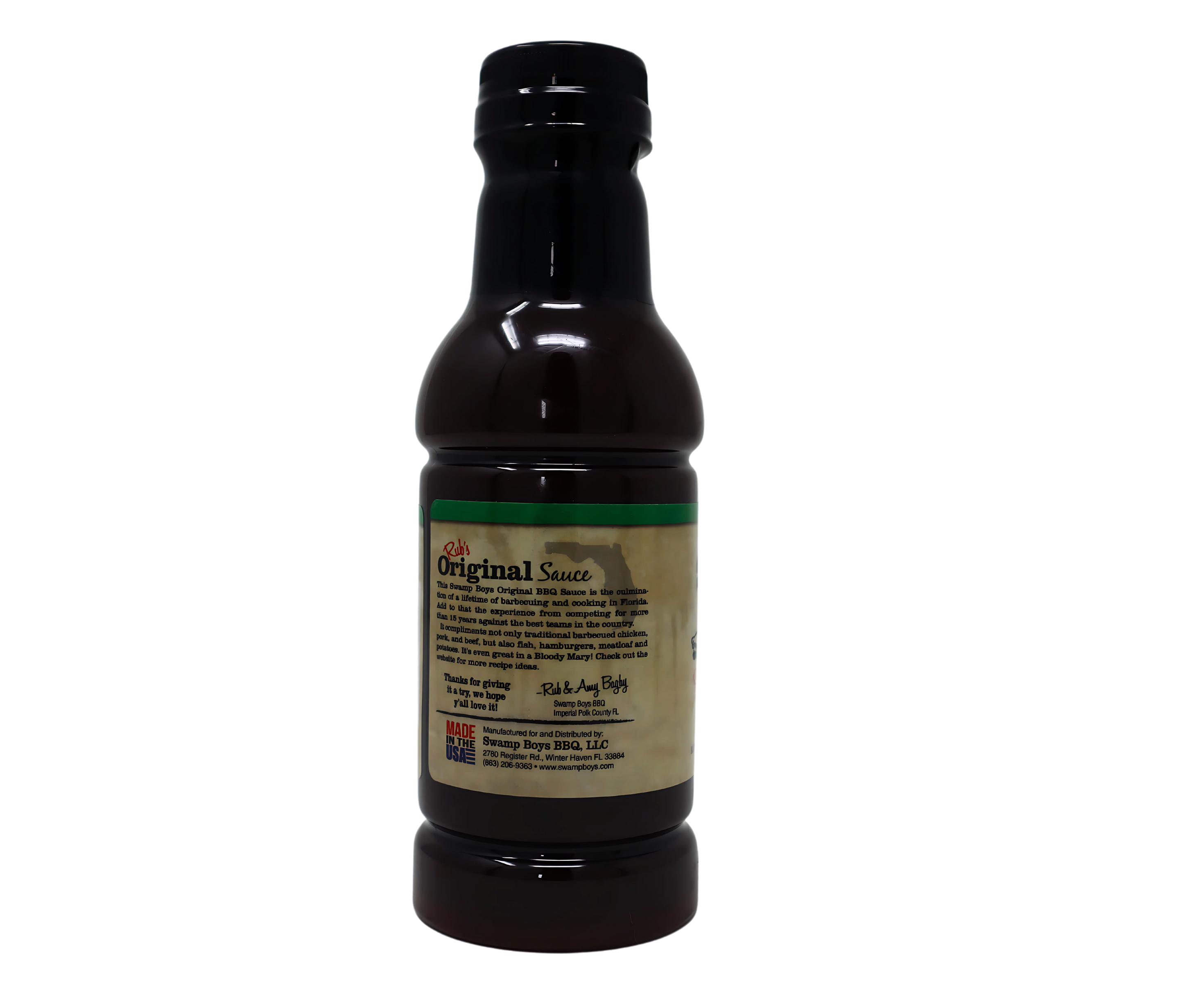 WB BBQ Products – wholesale BBQ sauce – Swamp Boys Original BBQ Sauce 1