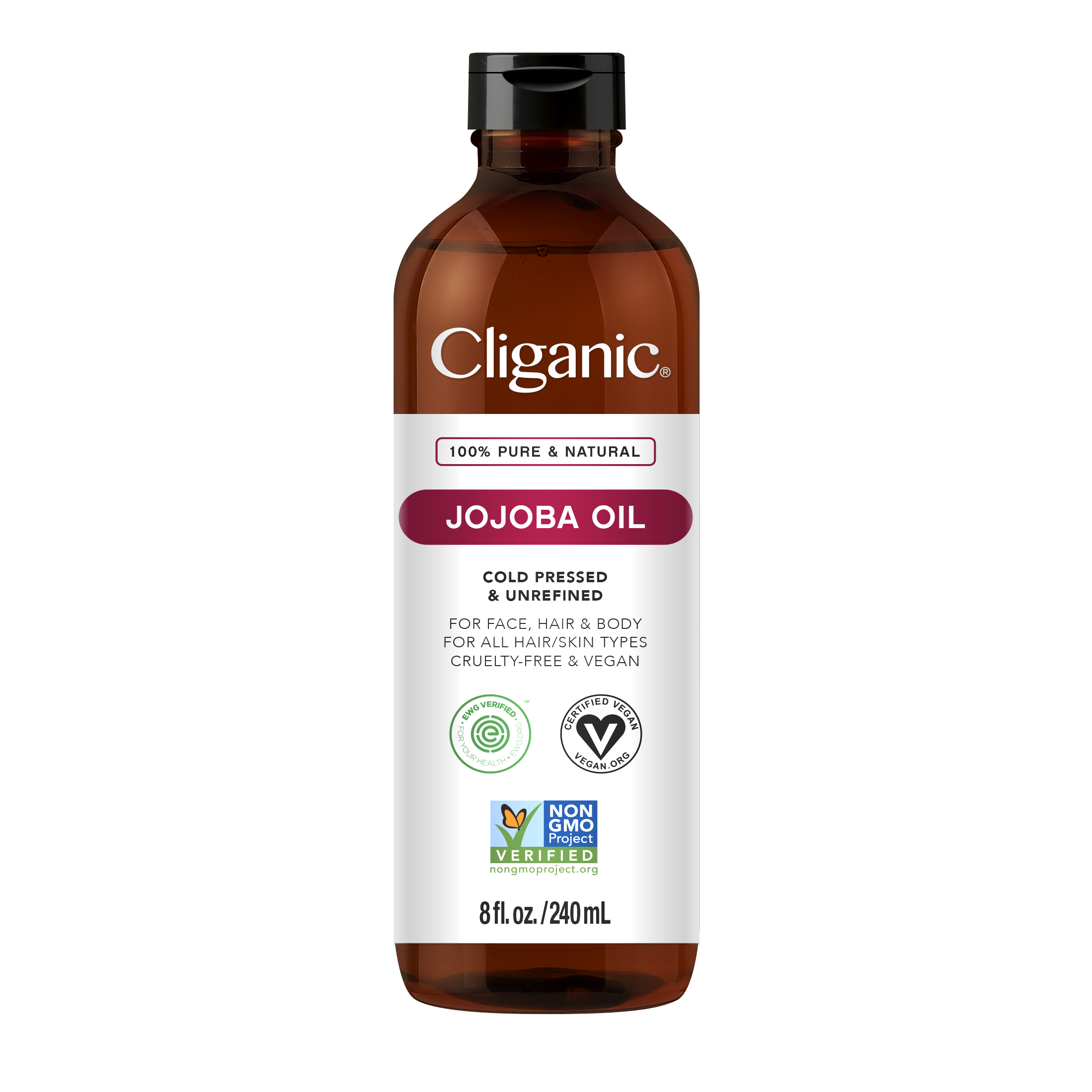 Cliganic - Wholesale Bath/Body Oil - Carrier Oils - Non-GMO Jojoba Oil5
