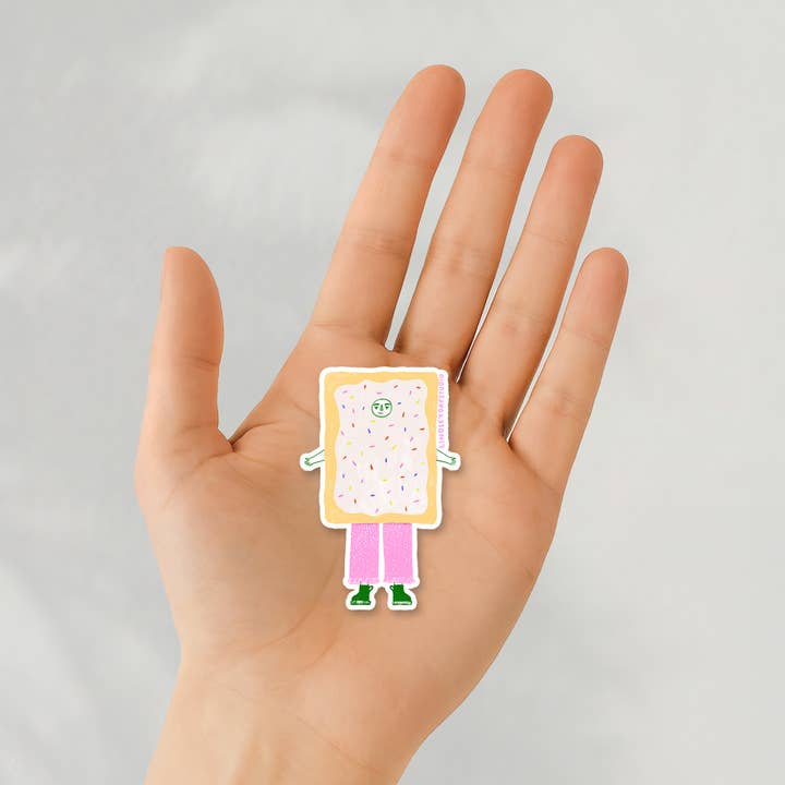 Lindsey Day Studio - Wholesale Sticker - Louie the Pop Tart Sticker, Funny Sticker, Food Sticker8