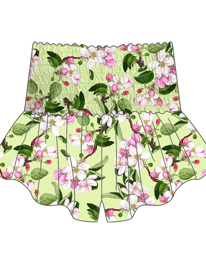 Kortslutning - Cherry Blossom shorts for engroshandel hos Submarine
