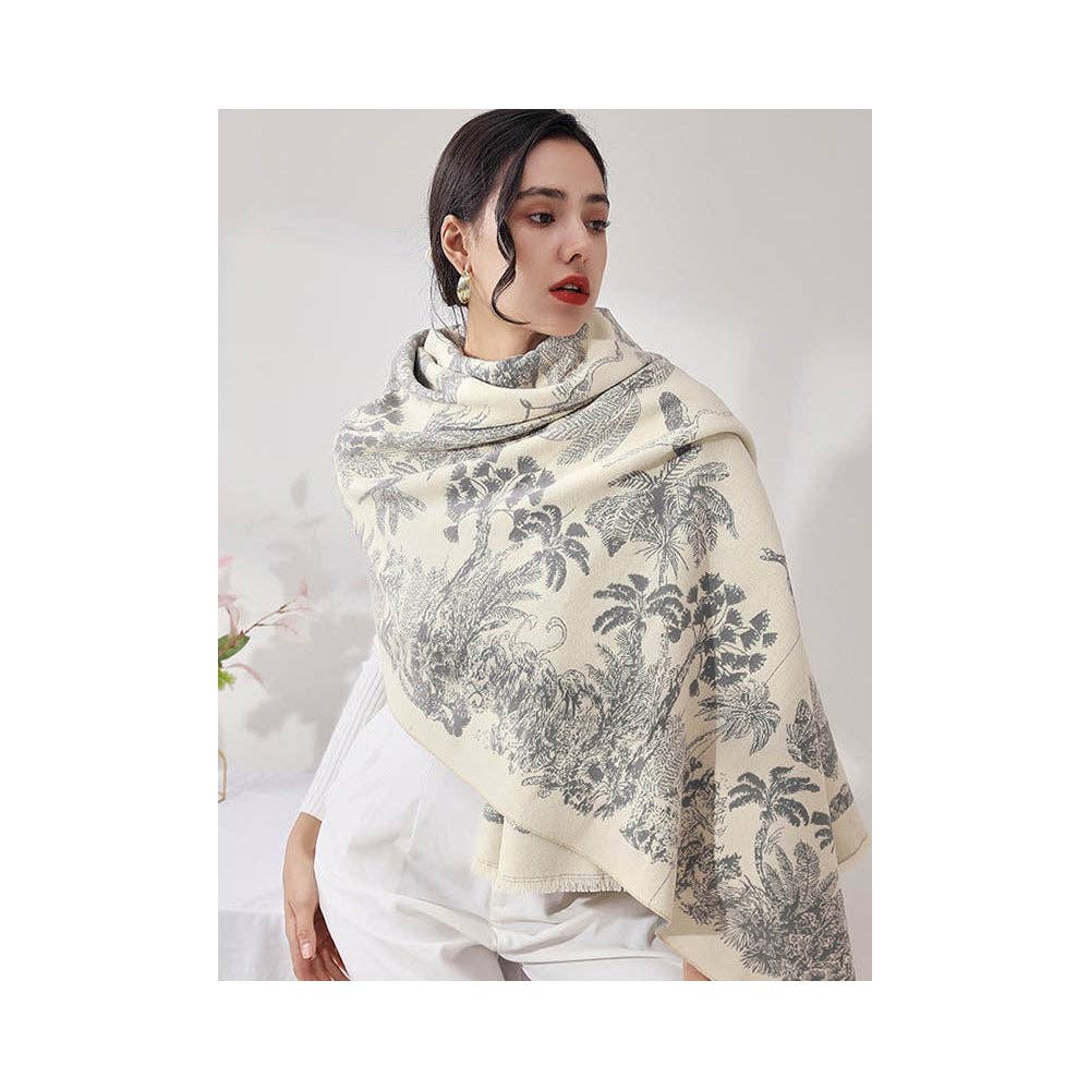 ShieldChic - Wholesale Scarf - Women's - Casual 5 Colors Imitated Cashmere Scarf3