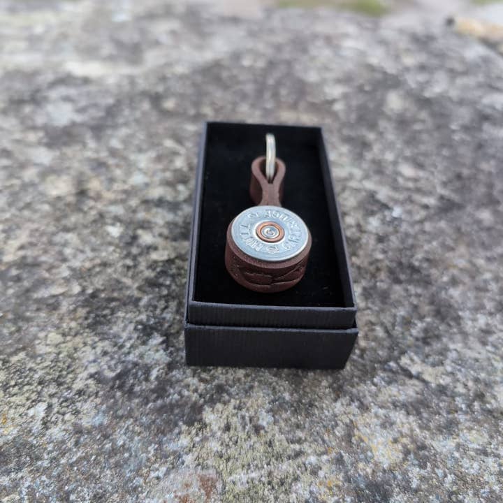 J Boult Designs - Wholesale Keychain - Unisex - Shotgun Cartridge Keyring — Country Gift for Him1