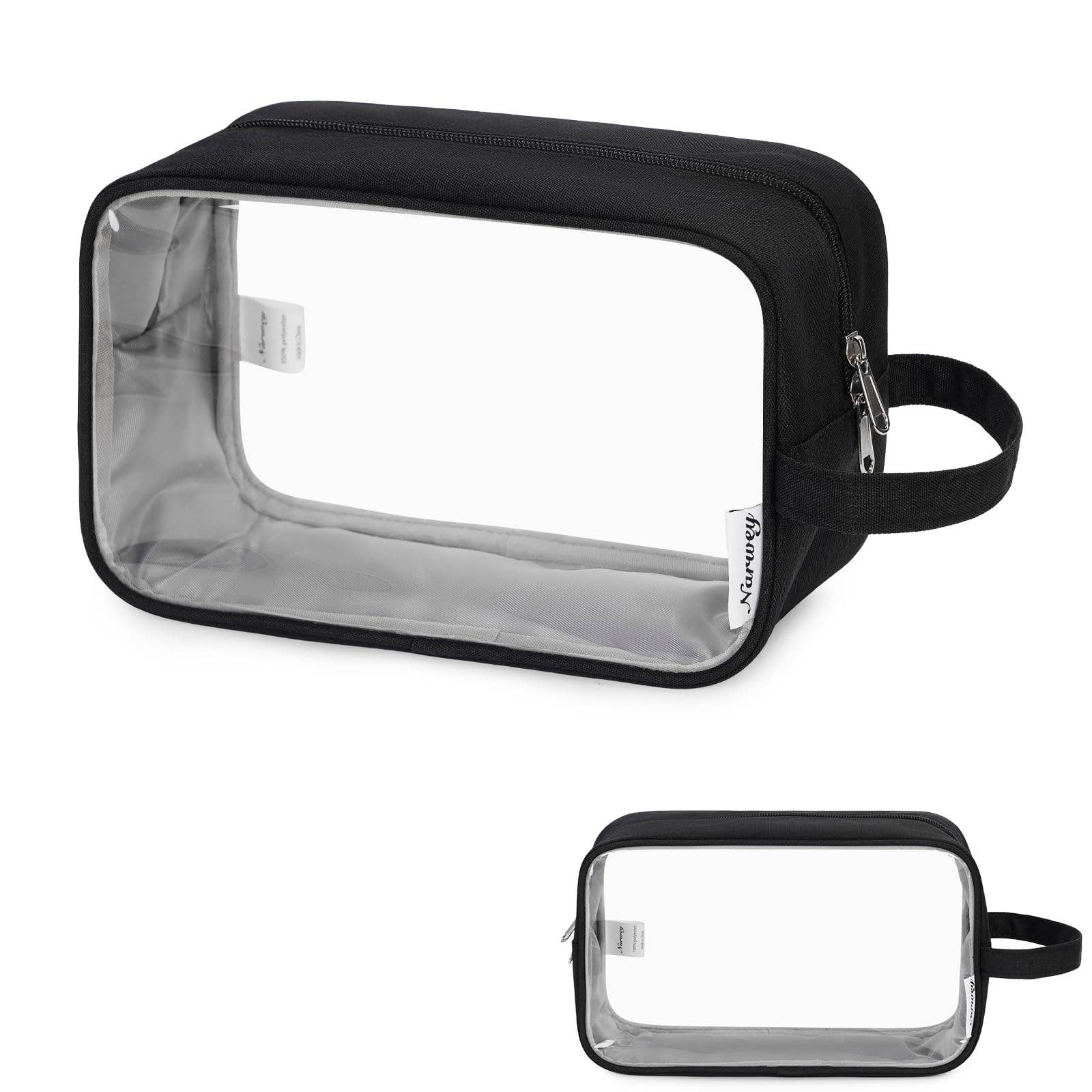 wandf - Wholesale Toiletry Bag - Women's - Clear Travel Toiletry Bag Makeup Bag Organizer with Zipper0