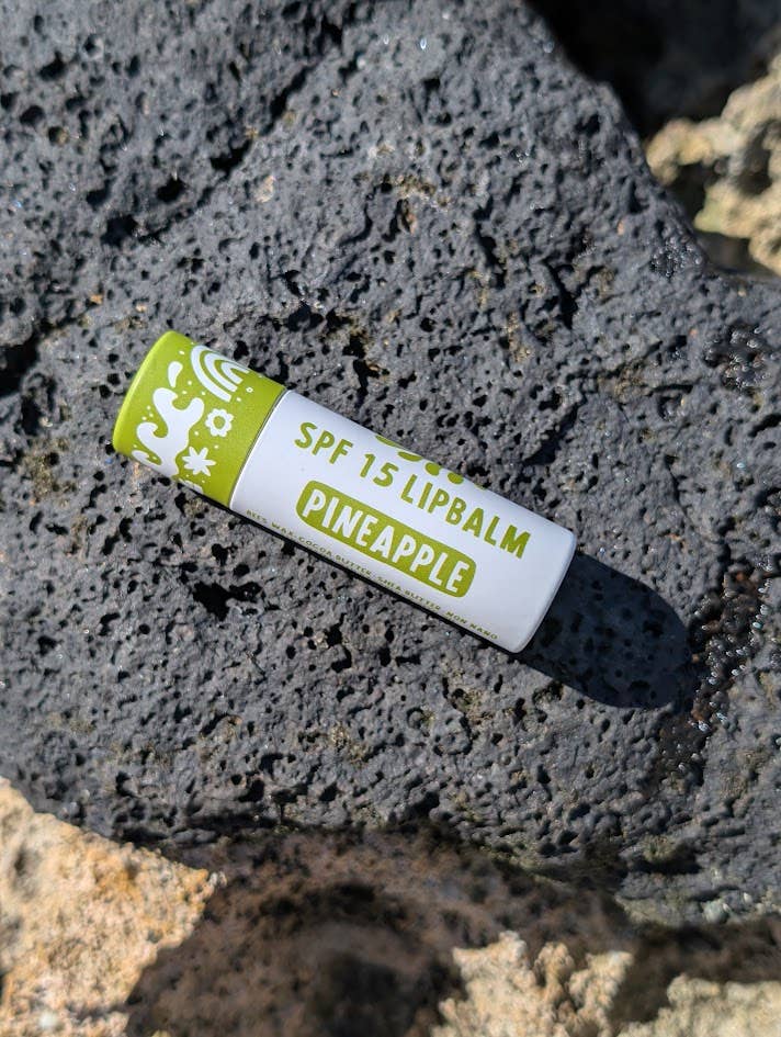 Koloa Farms - Wholesale Lip Balm - Pineapple SPF lip balm - Zero Waste - Bee's Wax Hawaii1