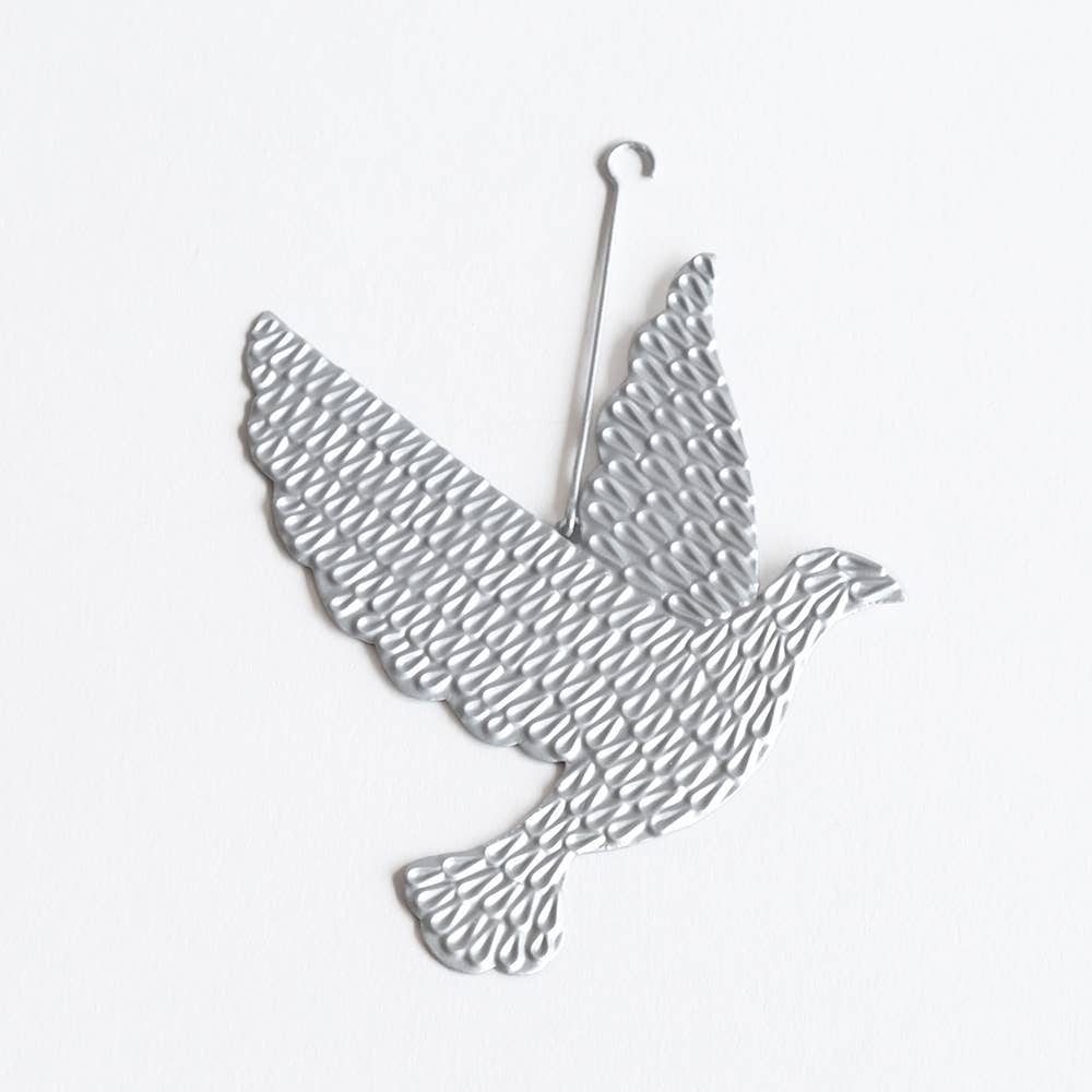 shesay - Wholesale Ornament - Decorate or add embossed tin ornament pigeon9