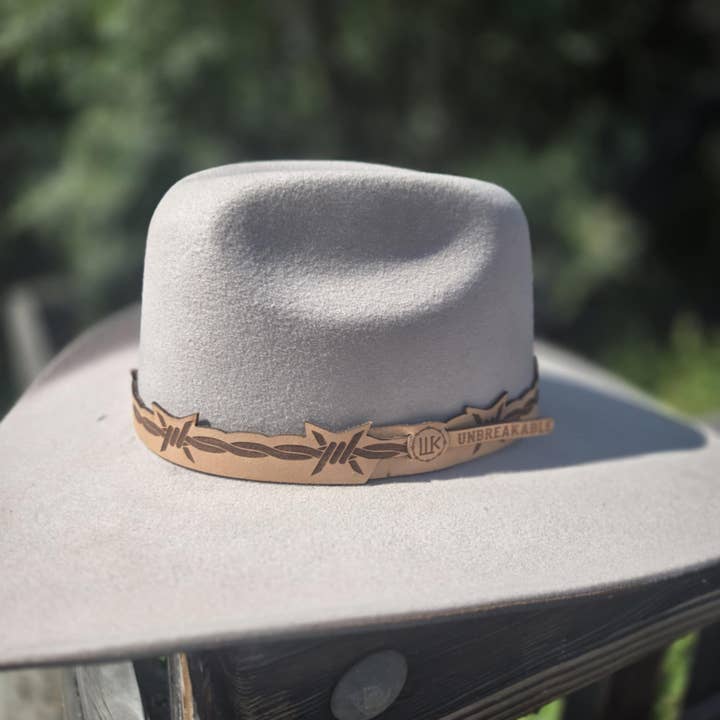 Razor Wire Hat Band for wholesale by Wild Kiger Western