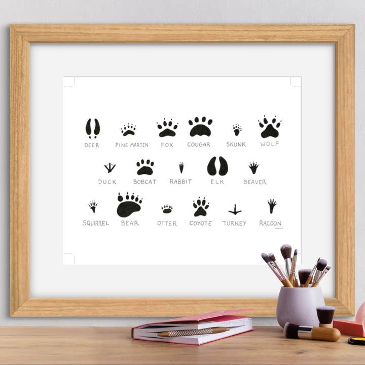 Tier PNW Druck 8" x 10" Druck für den Großhandel von Hiker Booty