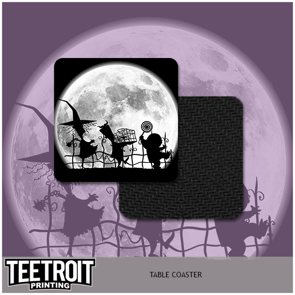 Teetroit Printing LLC - Wholesale Onderzetters - Horror tafelonderzetters per set van 20, zelf designs kiezen19