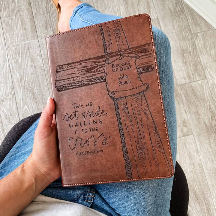 ESV Wide Margin Bible - Record of Debt for wholesale by Joy Creative Bibles