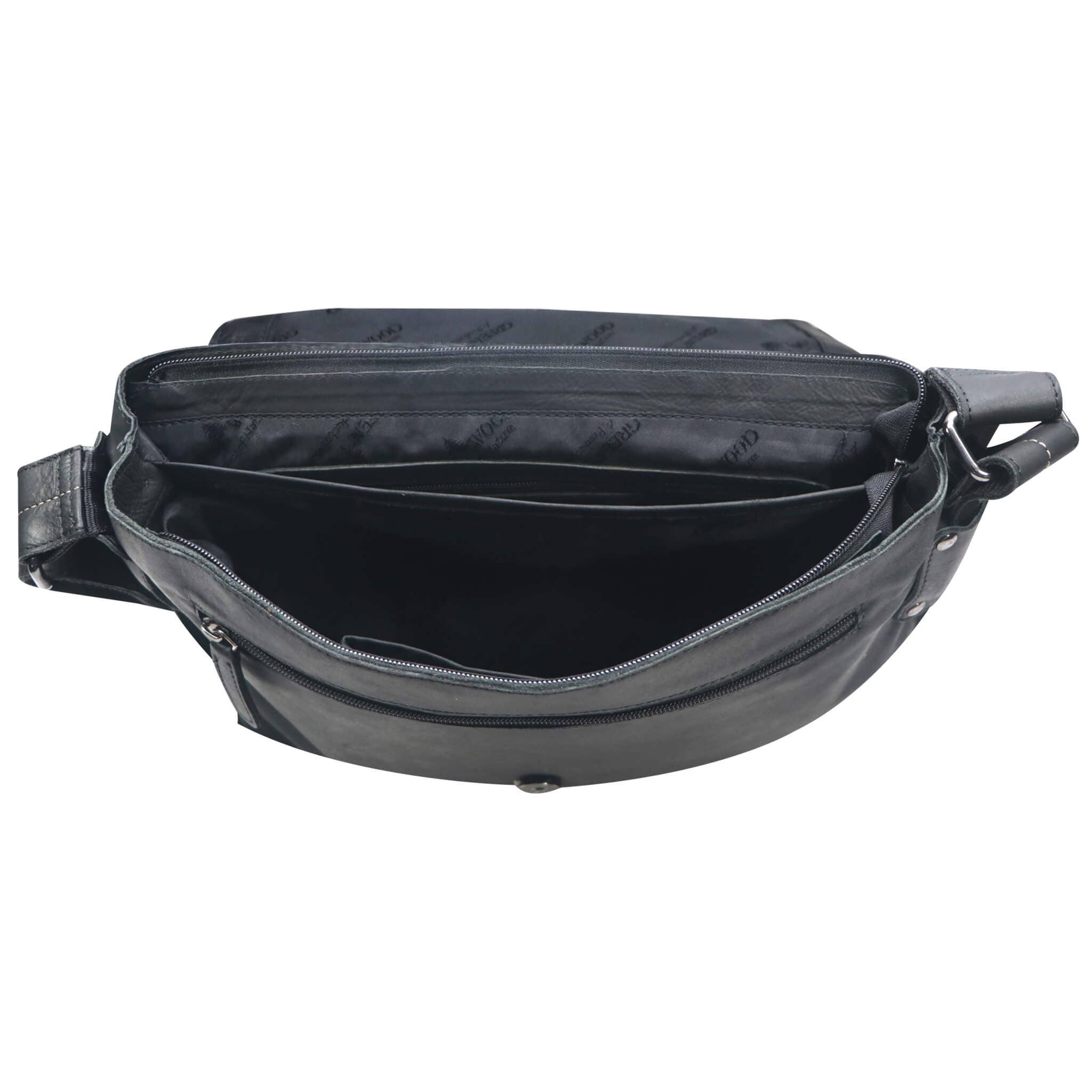 Greenwood - Wholesale Messenger Bag - Unisex - Chris leather bag men's shoulder bag wide strap women12