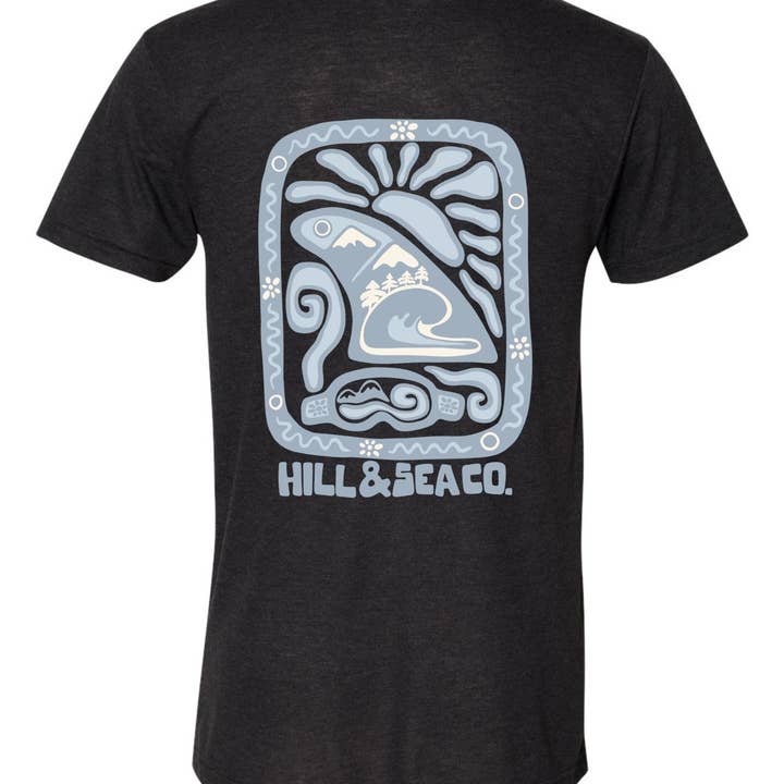 Série Artiste I Manches Courtes Tri-Noir pour la vente par Hill and Sea Co.