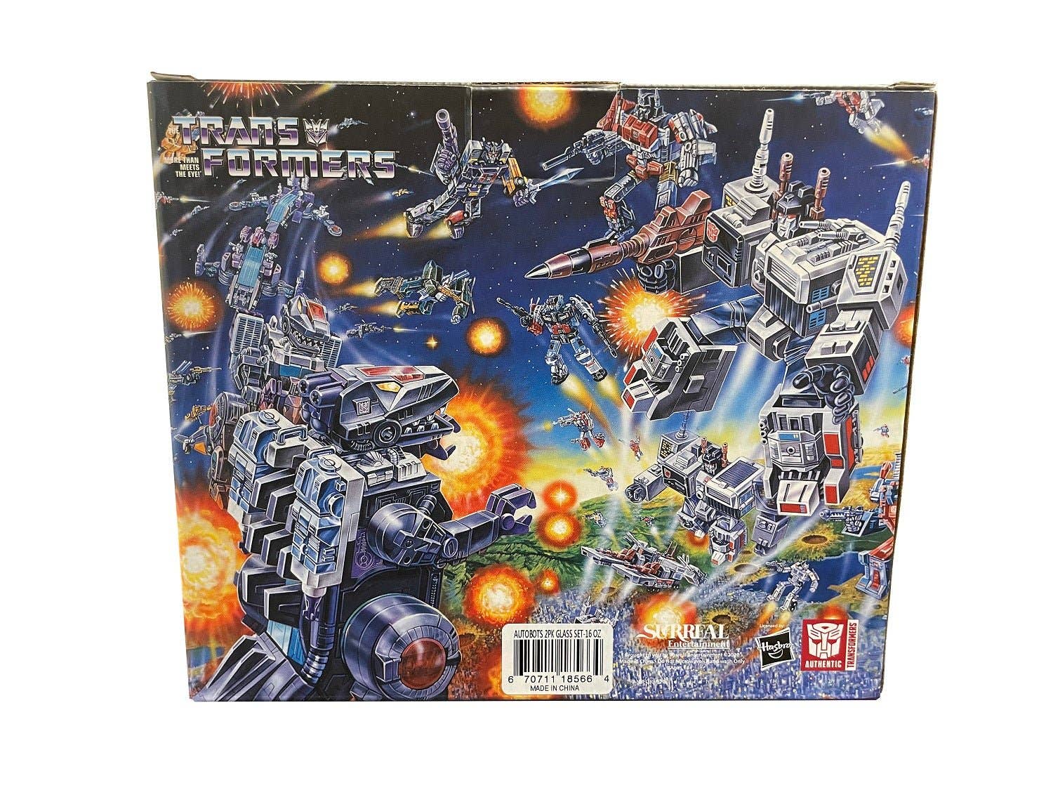 Fundom - Wholesale Beer Glass/Mug - Transformers Decepticons Megatron And Soundwave 2 pack Pint Glass Set3