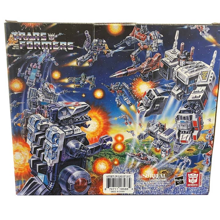 Fundom - Wholesale Beer Glass/Mug - Transformers Decepticons Megatron And Soundwave 2 pack Pint Glass Set3