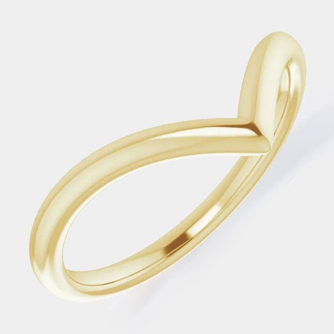 💫 ANELLO A V SUPER FINE per la vendita all'ingrosso da parte di Hey Babe LA