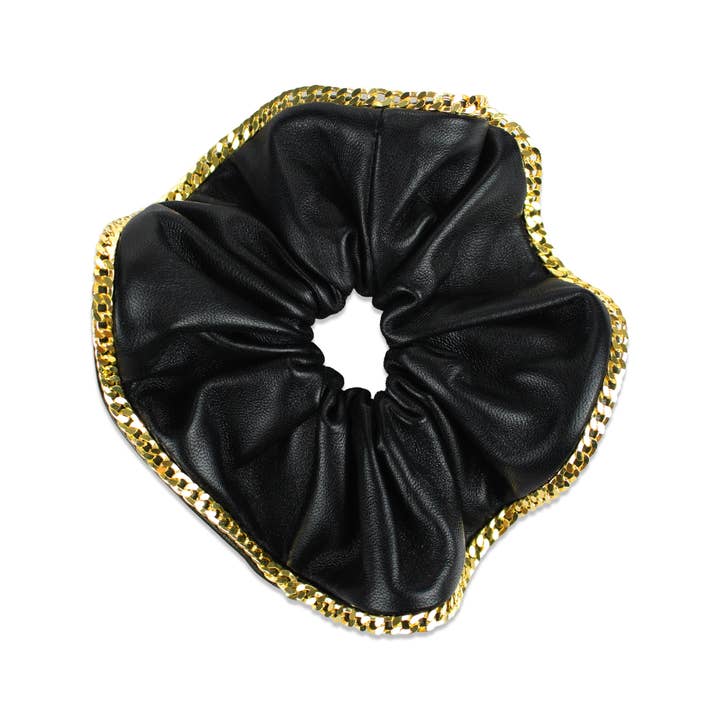 Leder-Liebling & goldene Kette LUCCIA XL für den Großhandel von Valérie Valentine