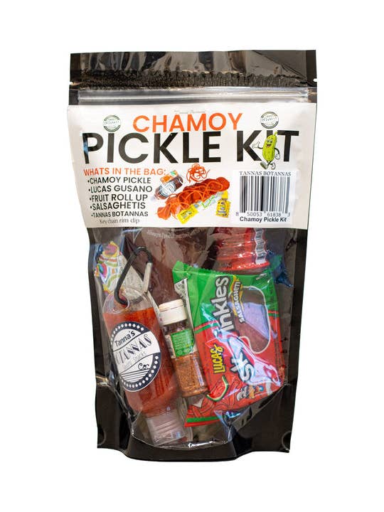 Chamoy Pickle Kits for wholesale by Tannas Botannas PURO FUEGO