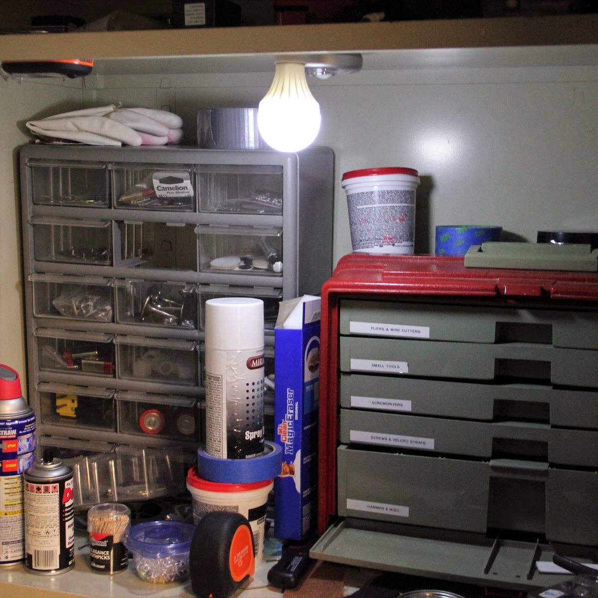 Alltronics (DBA Alltrolite) - Wholesale Light Bulb/Puck - 4 Pack Alltro Bulb Portable Wireless COB LED Light Bulb with3