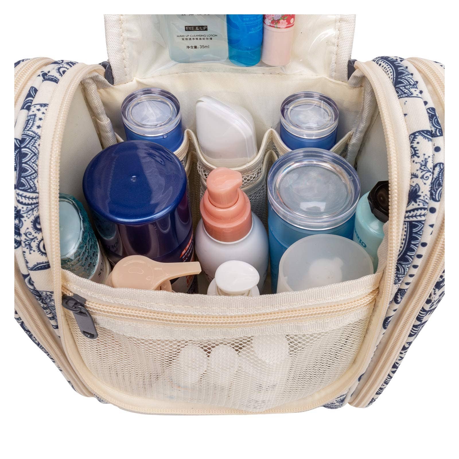 NARWEY INC - Wholesale Toiletry Bag - Women's - Large Hanging Toiletry Bag With Hook Cosmetics Organizer199