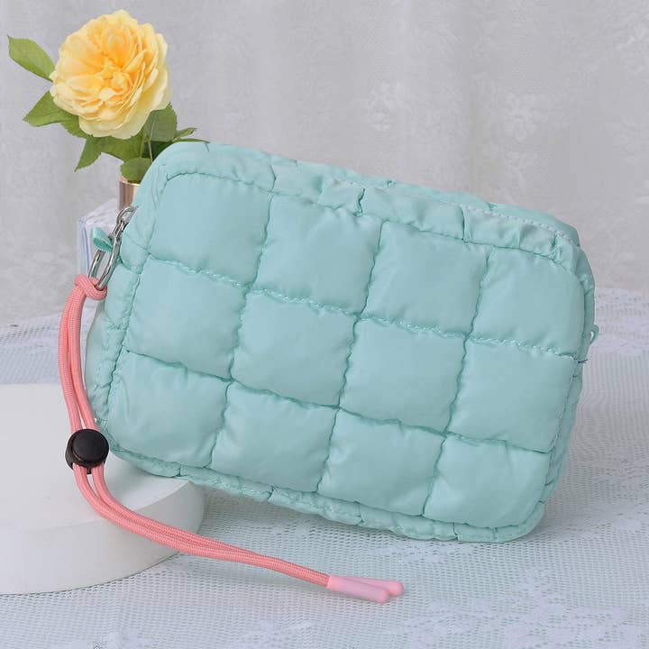MiMi Wholesale - Wholesale Pouch - Women's - QP008 Nylon Quilted Puffer Clutch/Pouch9