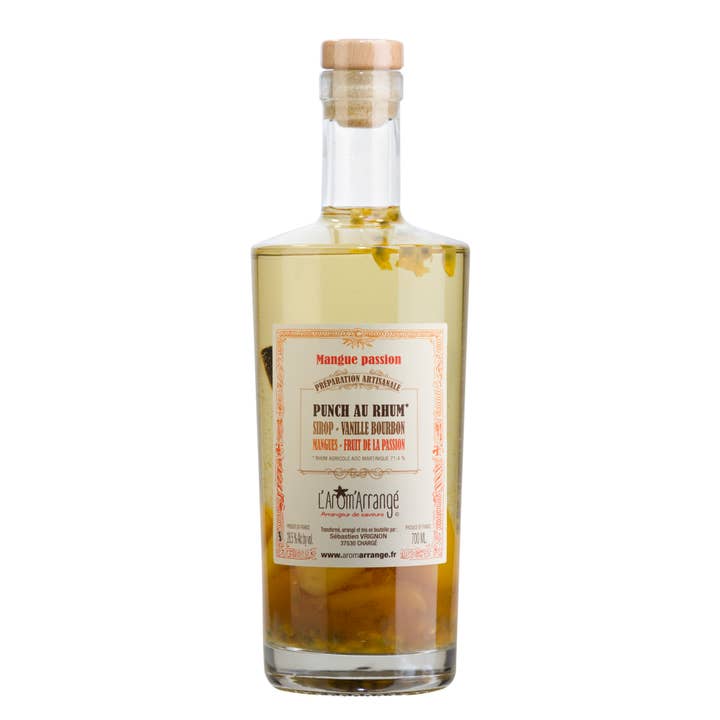 L'Arôm'Arrangé - Wholesale Pre-Mixed/Ready-Made Alcoholic Drinks - Passion Mango Arranged Rum - 70cl1