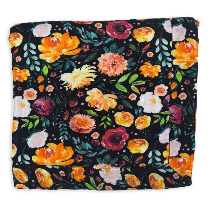 Evelyn 4 Layer Muslin Blanket Swaddle 100% Organic Cotton for wholesale by Earthy