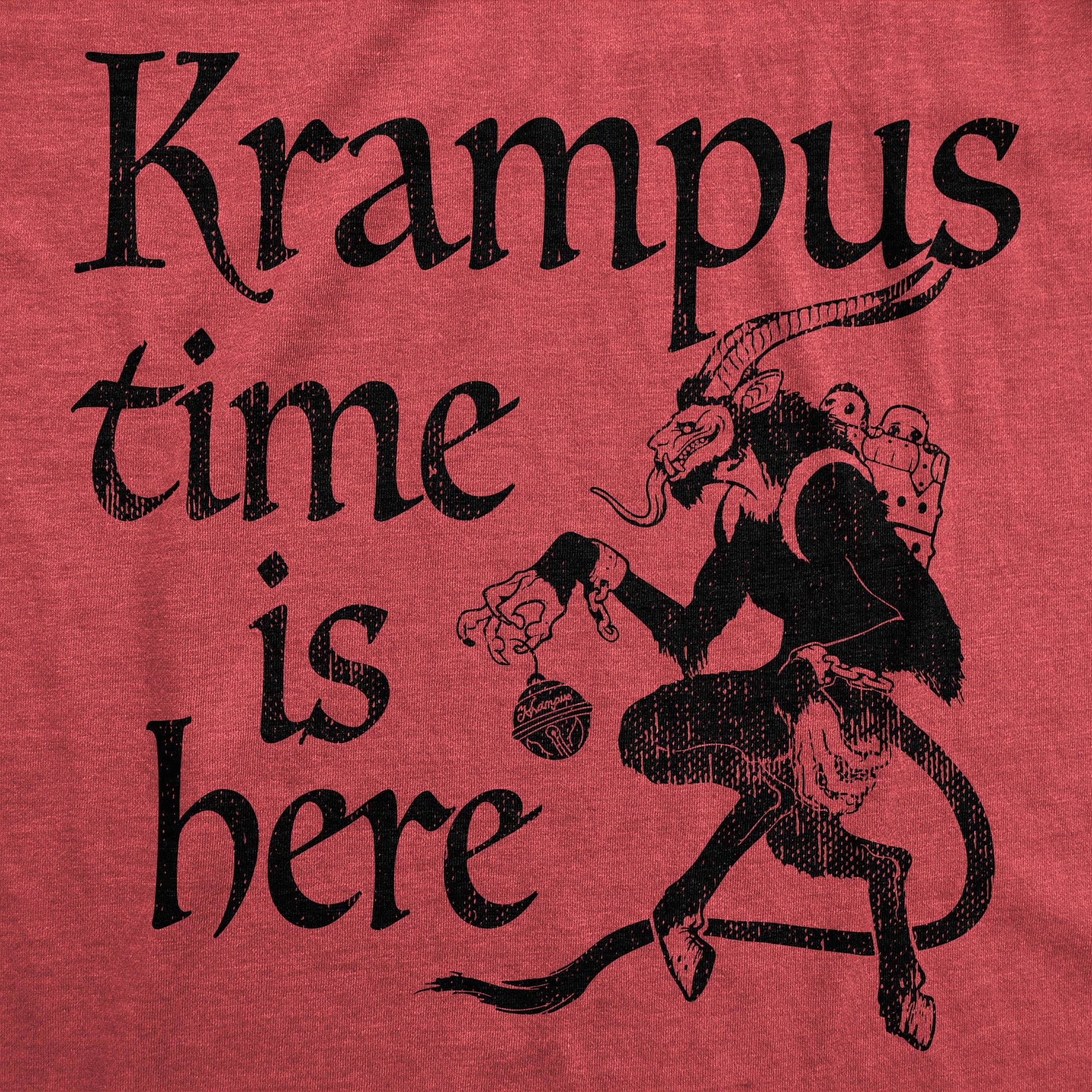Krampus Time Is Here Men's T Shirt for wholesale on Faire0