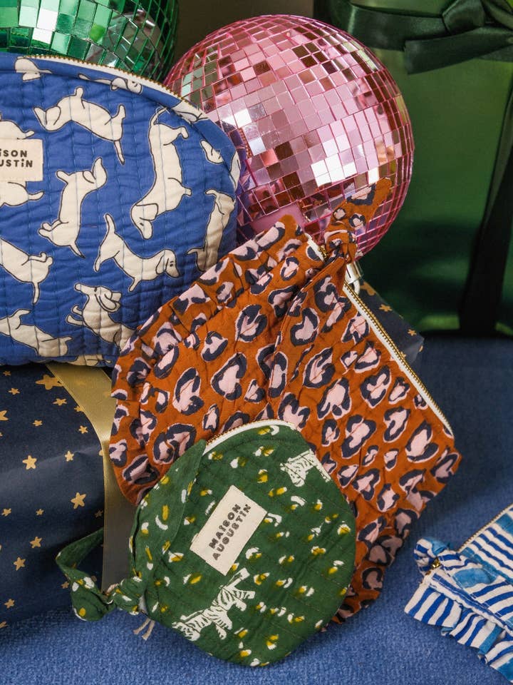 Zebra Grass Wallet for wholesale by Maison Augustin