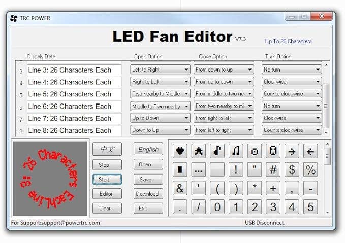 AZ Trading & Import (Toys, RC Toys & More) - Wholesale Handheld Electric Fan - LED Fan (Red)5