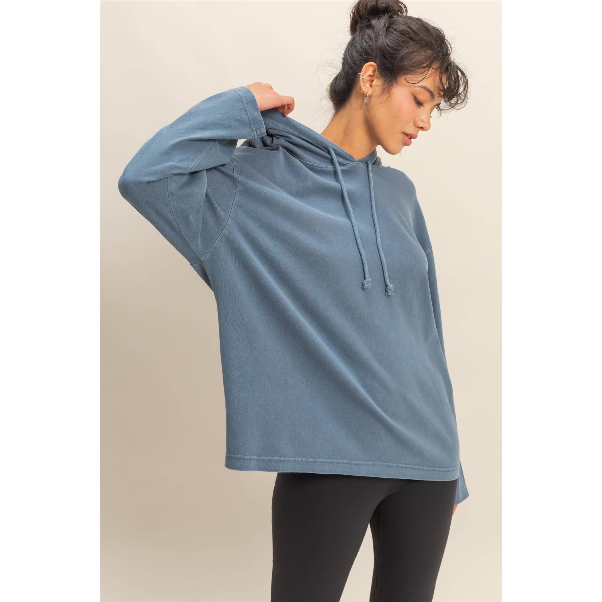 Double Zero – Hoodie – Mulher por atacado – Top de Manga Comprida com Capuz Oversized6