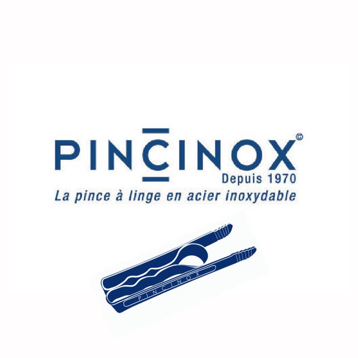 Clémentine Boutique - Wholesale Clothes Clips - Pincinox Set of stainless clothes peg x5 Made in France