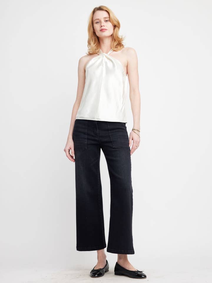 Top de Alças Lily por atacado de Self Contrast