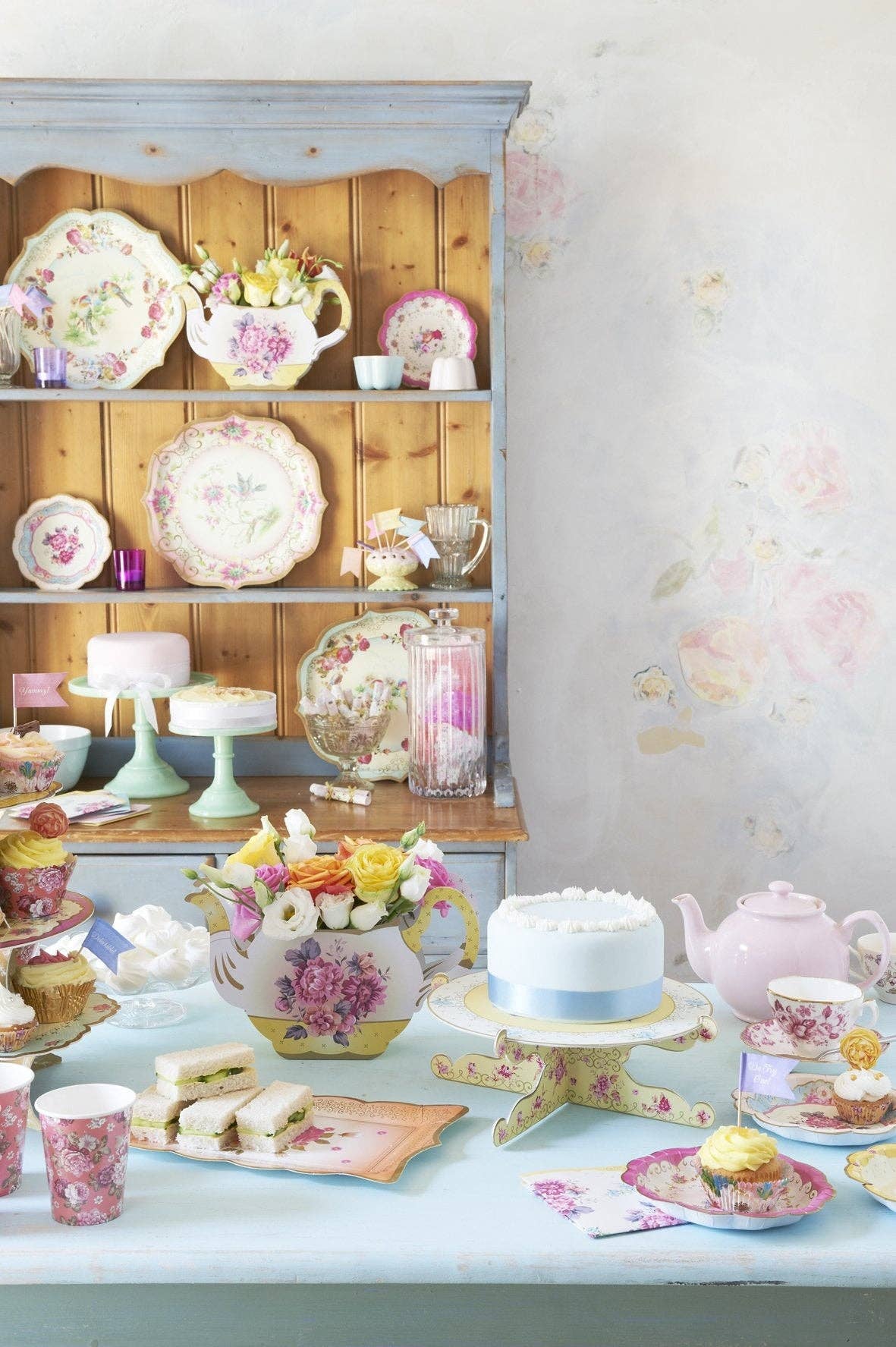 Talking Tables USA - Wholesale Vase - Floral Teapot Vase | Tea Party |5