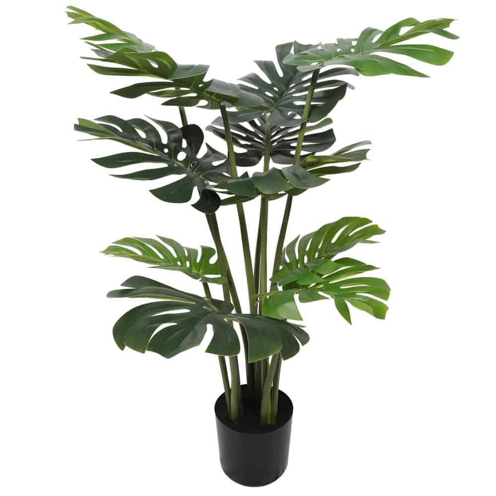 Designer Plants AU - Wholesale Artificial plant - Split Philodendron (Split Leaf) 120cm0
