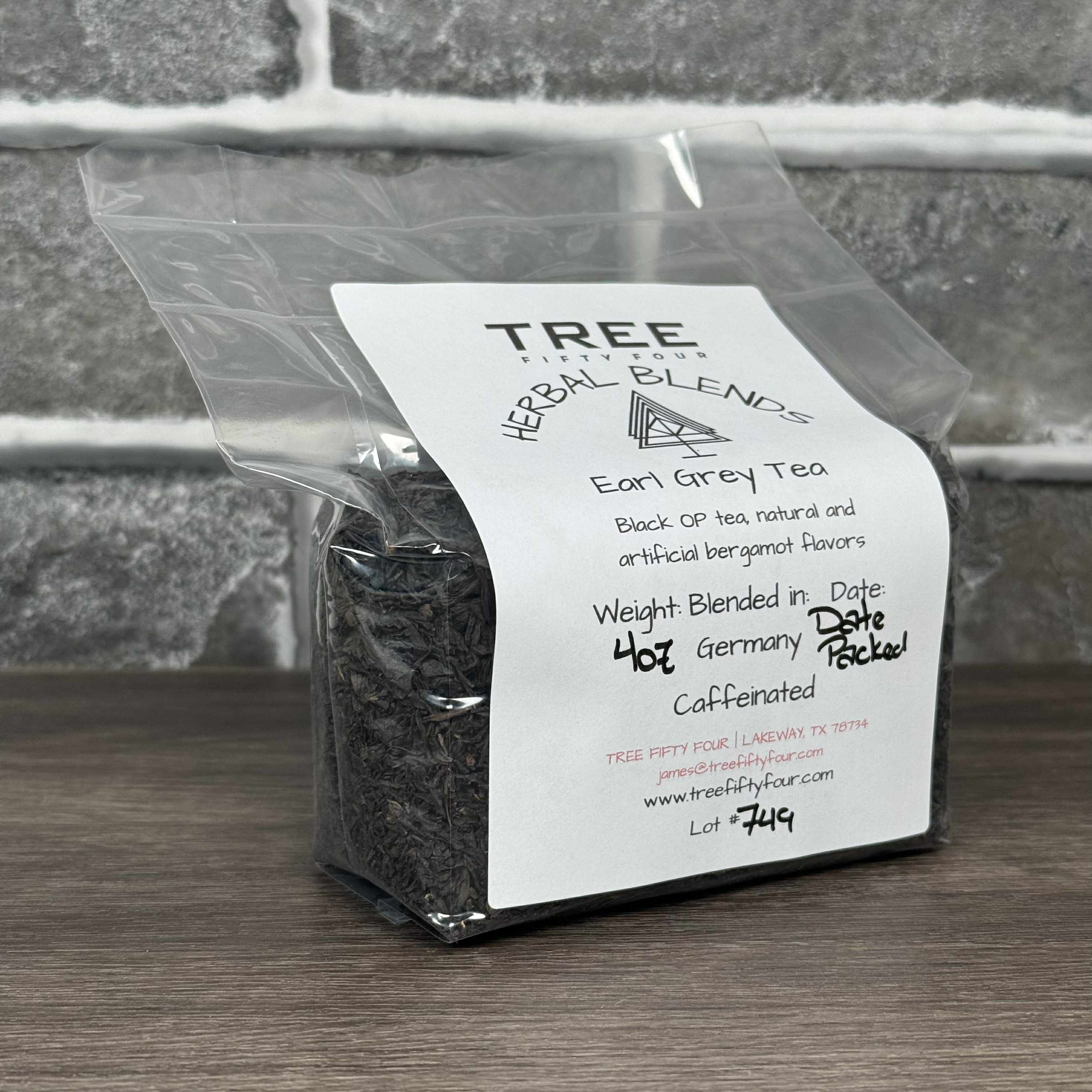 Tree Fifty Four - Wholesale Loose tea - Earl Grey Tea | 2oz - 1 KG | Bulk Tea4