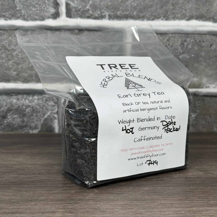 Tree Fifty Four - Wholesale Loose tea - Earl Grey Tea | 2oz - 1 KG | Bulk Tea4