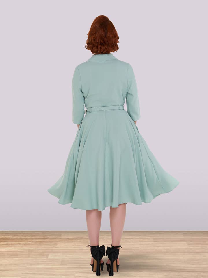 Julia Softie Blouse Light Green for wholesale on Faire1