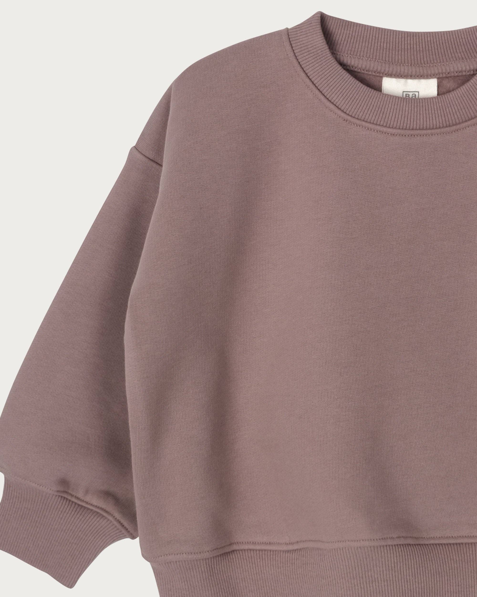 Babu – Engroshandel Sweatshirt - Børn – Sweatshirt - Mokka3