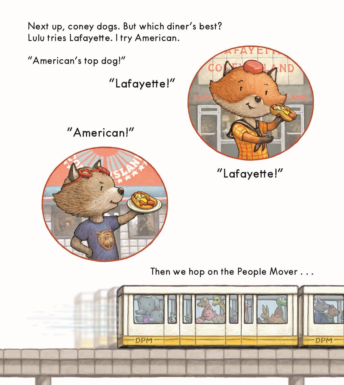 Sleeping Bear Press - Wholesale Early Reader Book (6-8) - Lulu & Rocky in Detroit Picture Book1