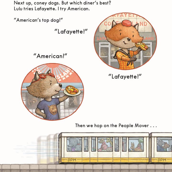Sleeping Bear Press - Wholesale Early Reader Book (6-8) - Lulu & Rocky in Detroit Picture Book1