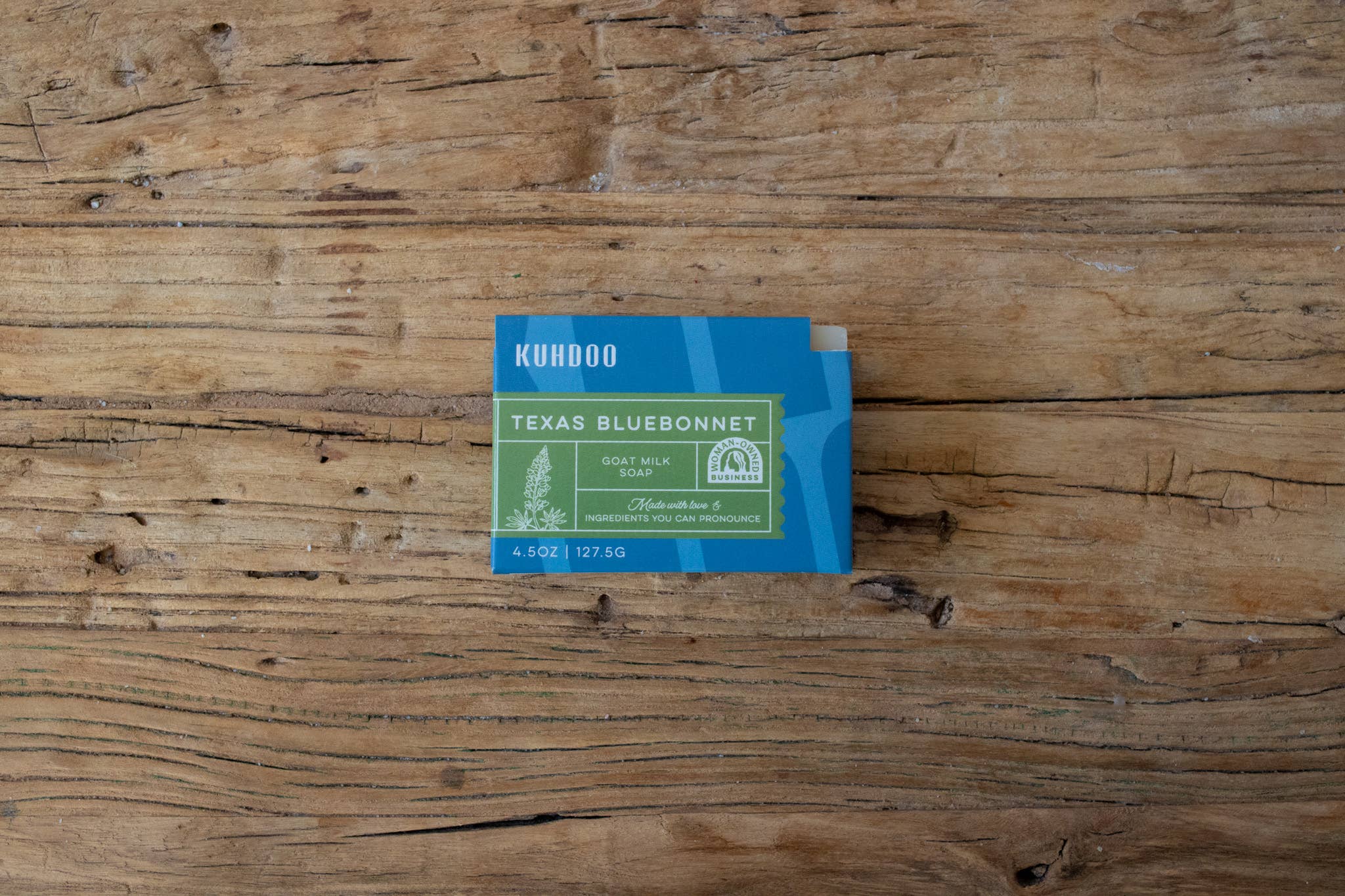 Kuhdoo Soap - Wholesale Bar Soap - Texas Bluebonnet Bar Soap3