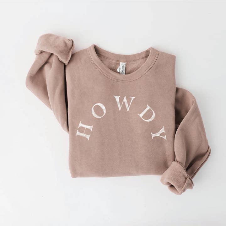 OAT COLLECTIVE - Wholesale Graphic Sweatshirt - Women's - HOWDY Â Sweatshirt