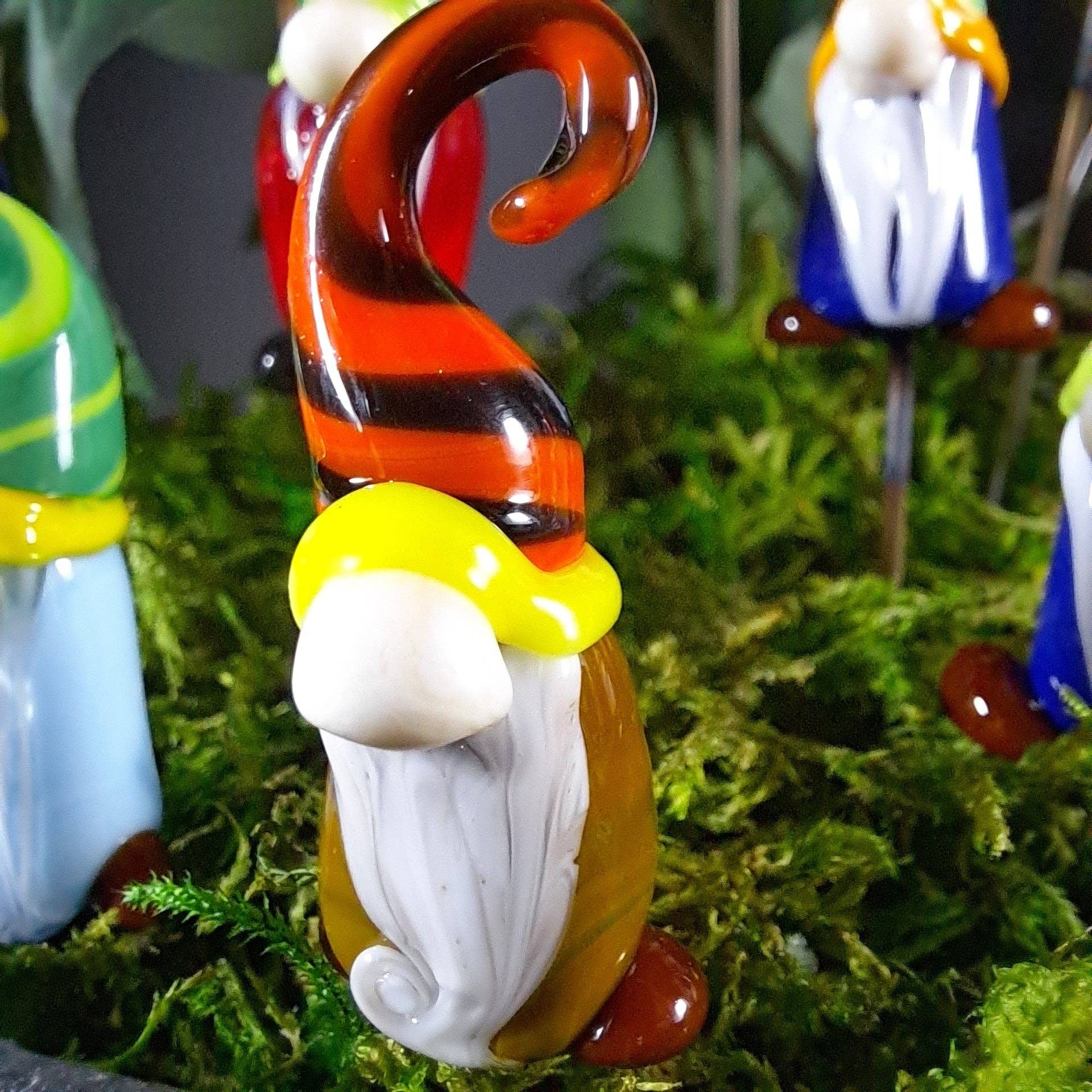 Sunshine Glass Gifts - Wholesale Garden Gnome - Gnome Plant Pals Unique House Plant and Fairy Garden Decor4