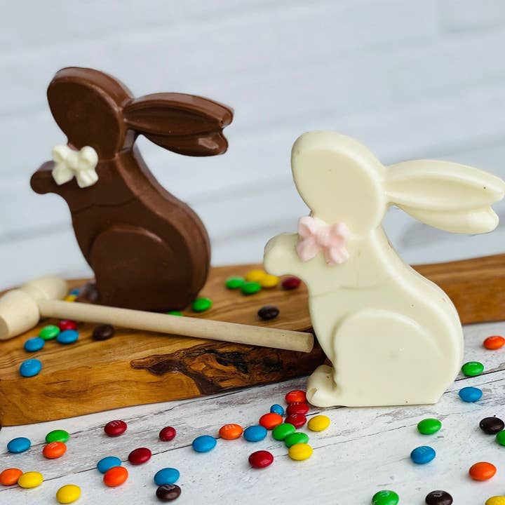 Chocolates Unlimited by Denise - Wholesale Chocolate - Breakable Easter Bunnies