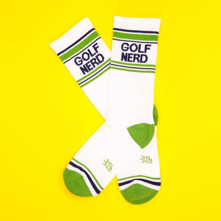 Gumball Poodle - Wholesale Socks - Unisex - Golf Nerd Gym Crew Socks