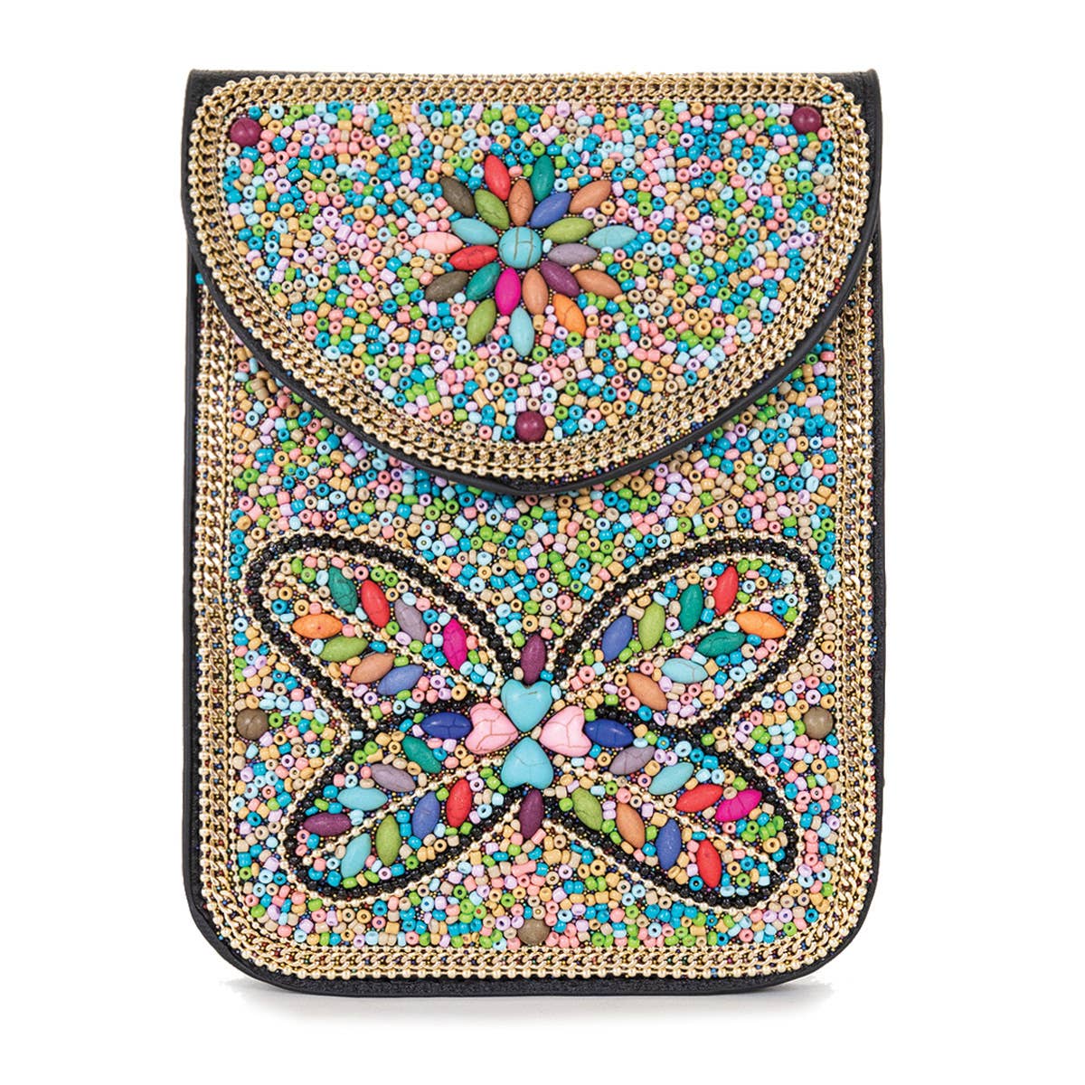 22 Tote - Vendita all'ingrosso Borsa a tracolla - Donna - Borsa a tracolla per cellulare in pelle vegana con perline2