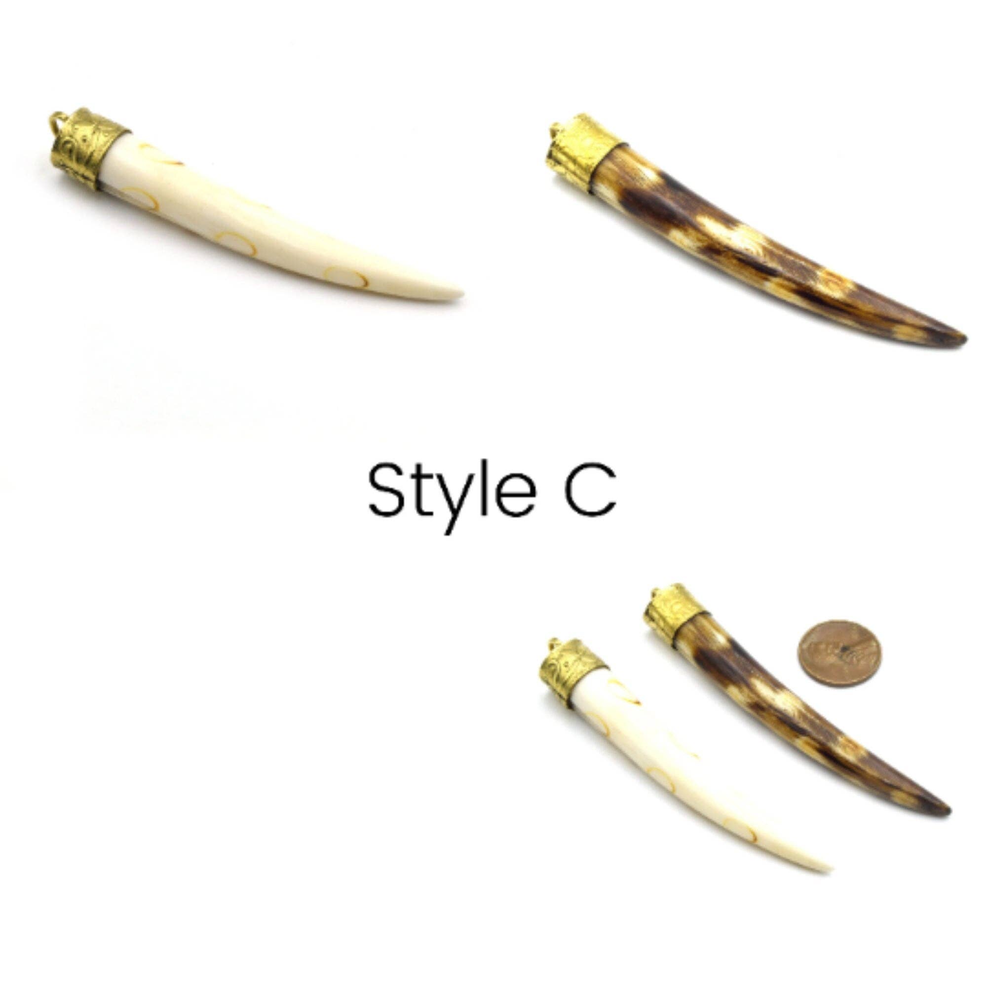 Only Beads - Vente Breloques/médailles personnalisées - Pendentifs en os de bœuf pour création de bijoux3