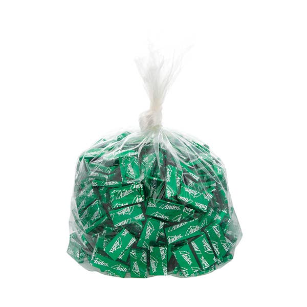 Kelli's - Wholesale Chocolate Covered Sweets - Andes Creme de Menthe Thins Refill Bag0