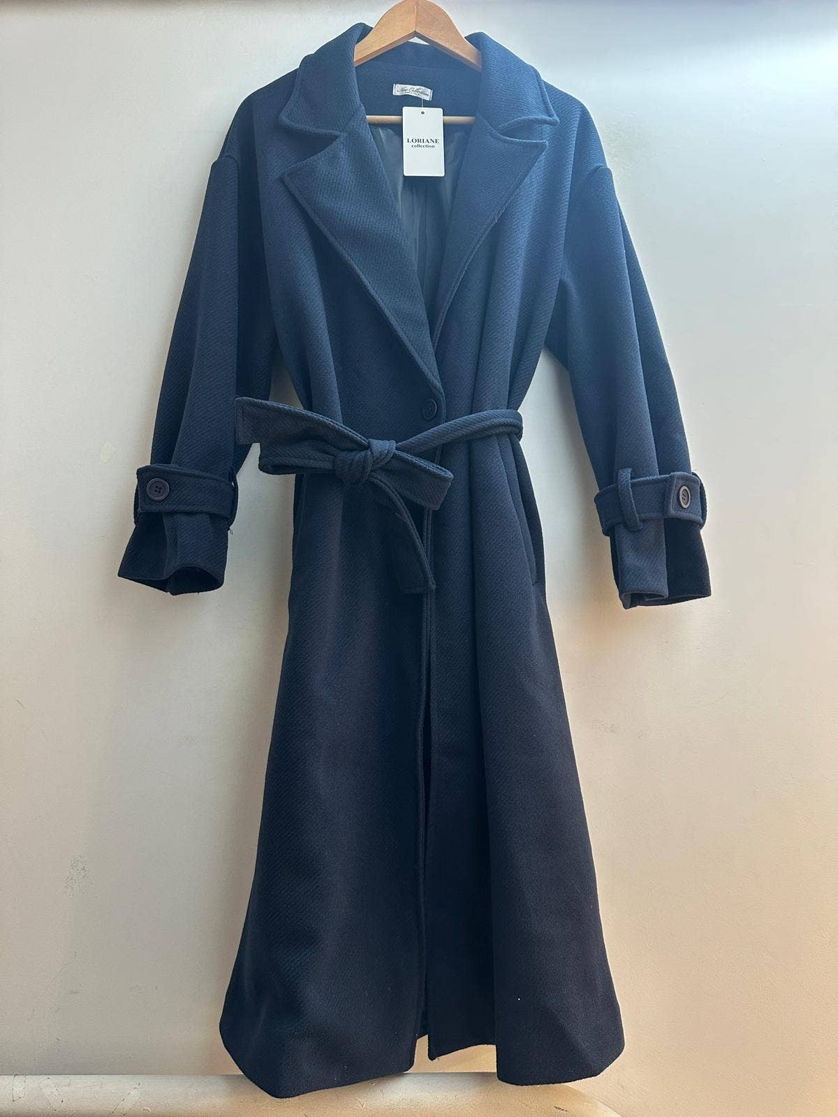 LORIANE - Wholesale Coat - Women's - 1008 One size pocket coat with belt11