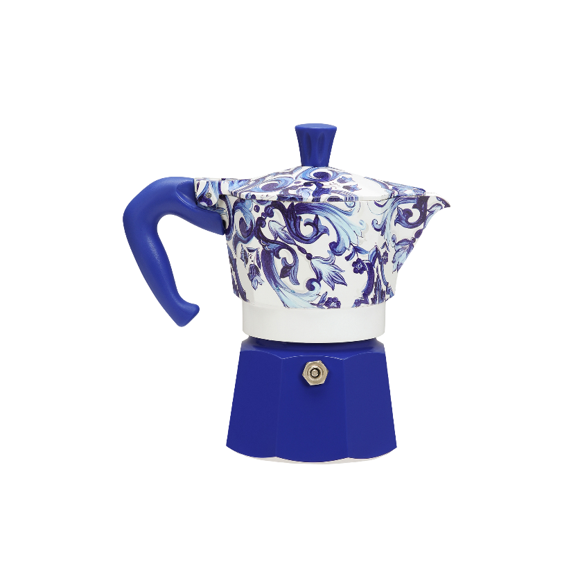 Bialetti X Dolce&Gabbana Blue Mediterranean Moka Express for wholesale on Faire3