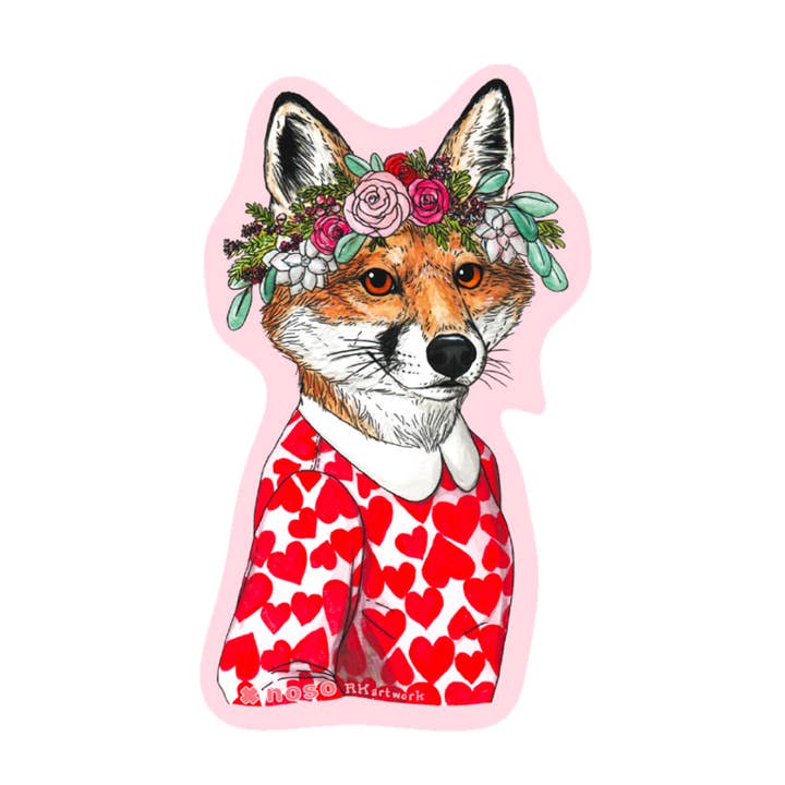 FOX & FLORALS von Rachel Kozlowski für den Großhandel von Noso Patches